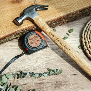 Ornaments |   Personalized Tape Measure And Hammer Set As A Gift For The Elders Home & Living Ornaments