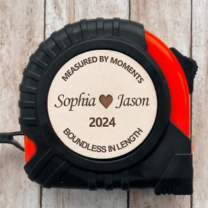 Ornaments |   Personalized Tape Measure As An Anniversary Gift For Husband Home & Living Ornaments