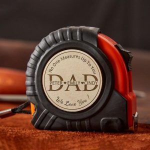 Ornaments |   Personalized Tape Measure Is A Practical Father’s Day Gift For Dad Home & Living Ornaments