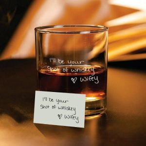 Ornaments |   Personalized Whiskey Glass Custom Handwriting Photo Engraved Design Perfect Gift For Him Home & Living Ornaments