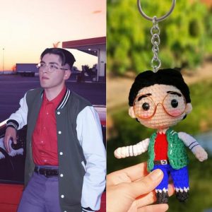 Ornaments |   Personalized Wool Keychain Customized Full Body Photo Gift For Friends Home & Living Ornaments