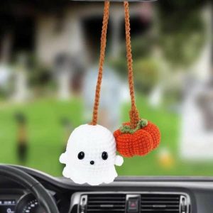 Ornaments |   Pumpkin And Ghost Ornament Car Pendant Funny Gift For Halloween Home & Living Ornaments