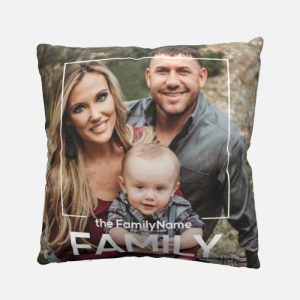 Pillows |   Custom Double Sided Photo Pillow For Family Home & Living Pillows