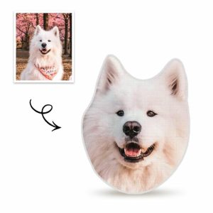 Pillows |   Custom Face Funny Dog Pillow 3D Portrait Pillow For Pet Friend Home & Living Pillows