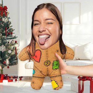 Pillows |   Custom Face Pillow Cookie Man Christmas Gift Home & Living Pillows