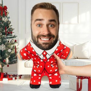 Pillows |   Custom Face Pillow Red Set Men’s Christmas Gift Home & Living Pillows