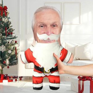 Pillows |   Custom Face Pillow Santa Claus Pillow For Christmas Home & Living Pillows