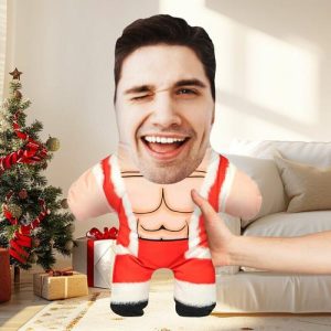 Pillows |   Custom Face Pillow Sexy Santa Claus Pillow Funny Gift Home & Living Pillows