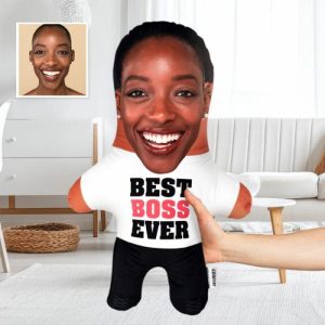 Pillows |   Customized Face Pillow Best Boss Ever Face Pillow Home & Living Pillows