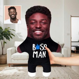 Pillows |   Customized Face Pillow Boss Man Face Pillow Home & Living Pillows