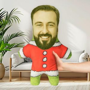 Pillows |   Customized Face Pillow Grinch Face Pillow Gift For Friends Home & Living Pillows