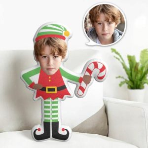 Pillows |   Customized Face Pillow With Cute Santa Claus Slothes Christmas Gift For Boys Home & Living Pillows