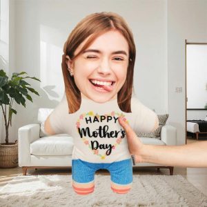 Pillows |   "Happy Mother’s Day" Personalized Face Pillow Home & Living Pillows