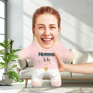 Pillows |   Personalized Face Pillow Mommy To Be Face Pillow Home & Living Pillows