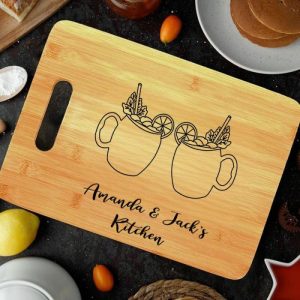 Kitchen |   Personalized Name Charcuterie Board With Delicious Juice Pattern Interesting Gift Home & Living Kitchen