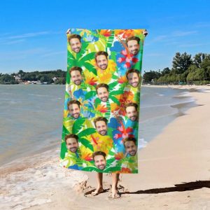 Blankets |   Personalized Picture Bath Towel Surprising Gift For Family Blankets Blankets