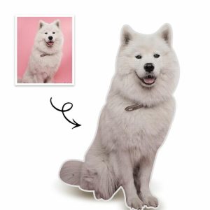 Pillows |   Custom Pet Full Body Photo Pillow 3D Portrait Pillow Gift For Friend Home & Living Pillows