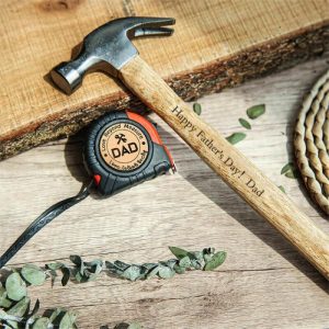 Ornaments |   Personalized Tape Measure Hammer Set Best Gift For Father’s Day Home & Living Ornaments