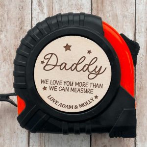 Ornaments |   Customizable Tape Measure To Add Name Best Gift For Father’s Day Home & Living Ornaments