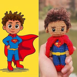 Ornaments |   Personalized Handmade Custom Comic Character Wool Doll Heartwarming Gift Home & Living Ornaments