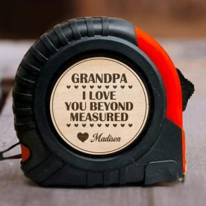 Ornaments |   Personalized Tape Measure Practical Gift For Male Elders Home & Living Ornaments